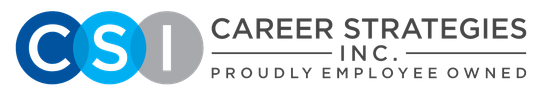 A logo for career strategies inc. 