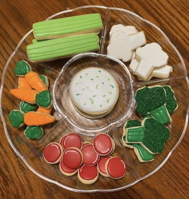Cookie Vegetable Tray