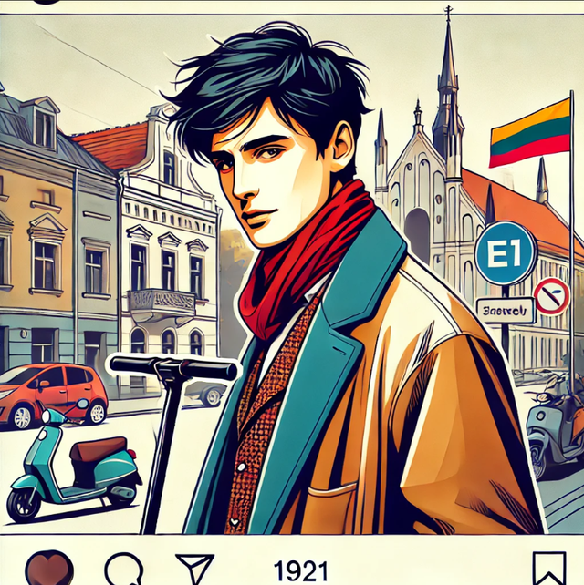 Arieh as a hipster
