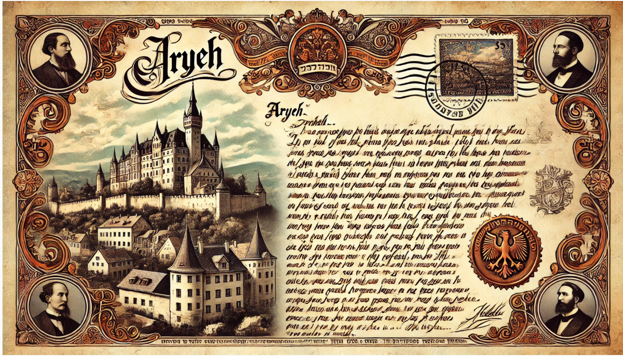 Illustration from the imagined postcard section 1