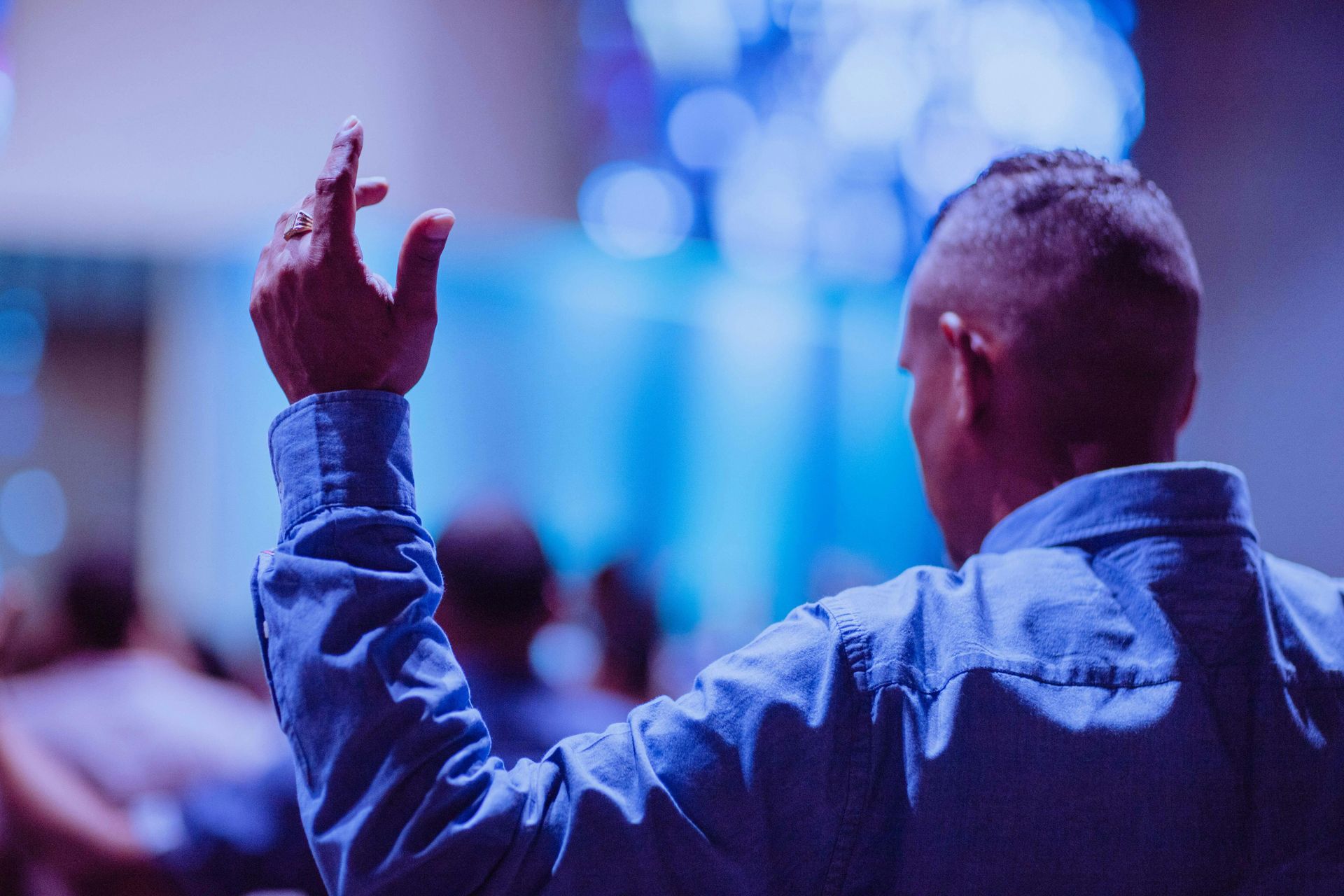 Monday night prayer at Central Community Church in Robertsdale