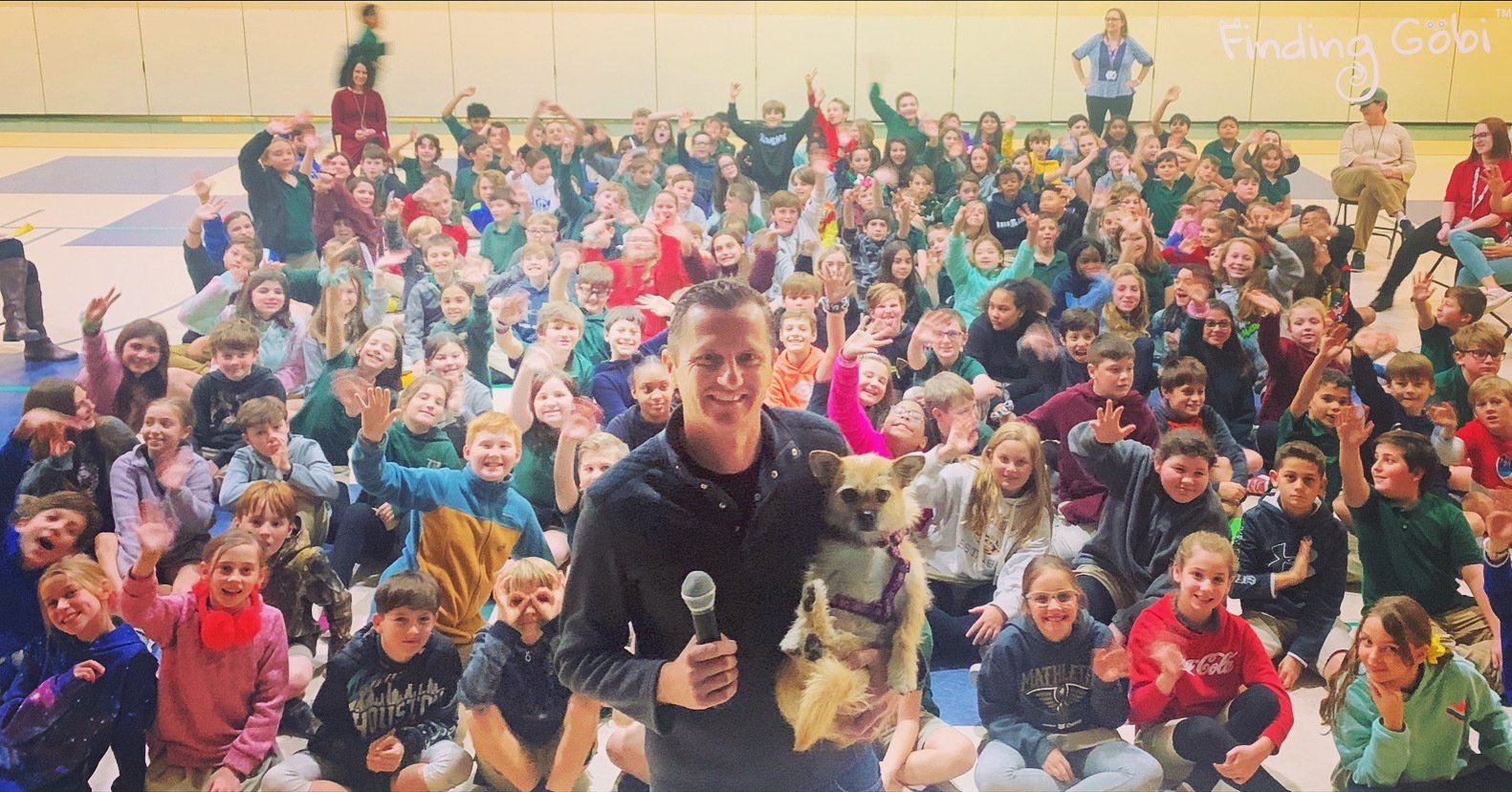 Author Visit, Author School Visit, School Author Visit, Dion Leonard, Finding Gobi