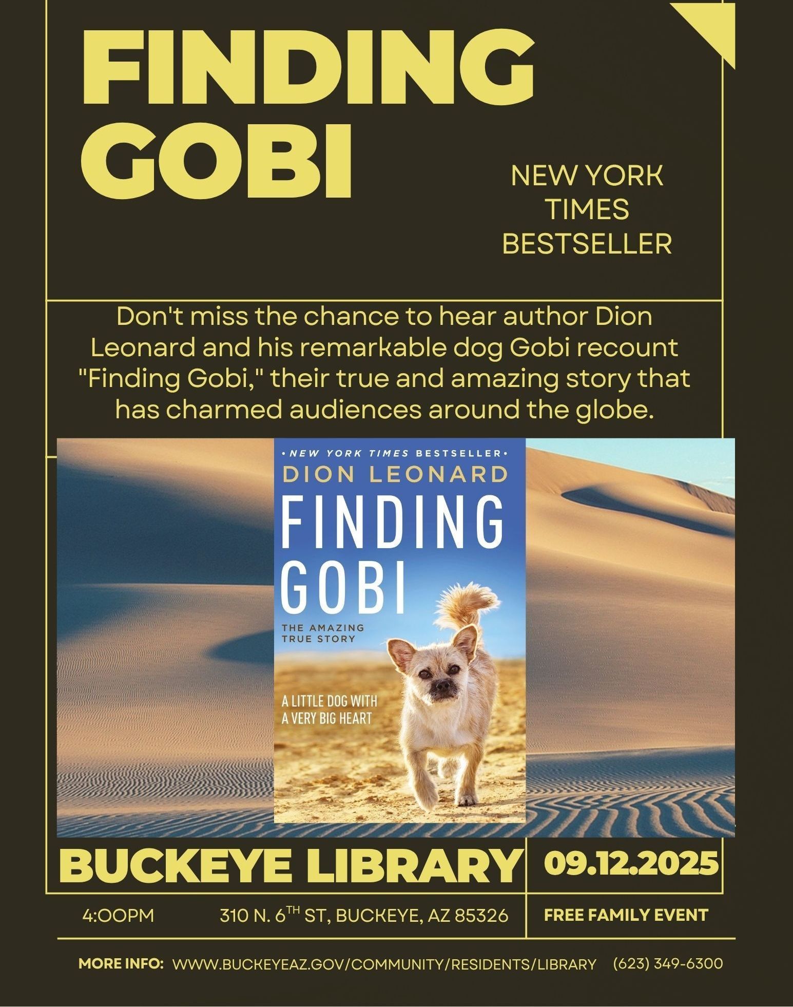Dion Leonard, Finding Gobi, Gobi the Dog, New York Times Bestseller, Author, Speaking Event Dion Leonard, Finding Gobi, Gobi the Dog, New York Times Bestseller, Author, Speaking Event