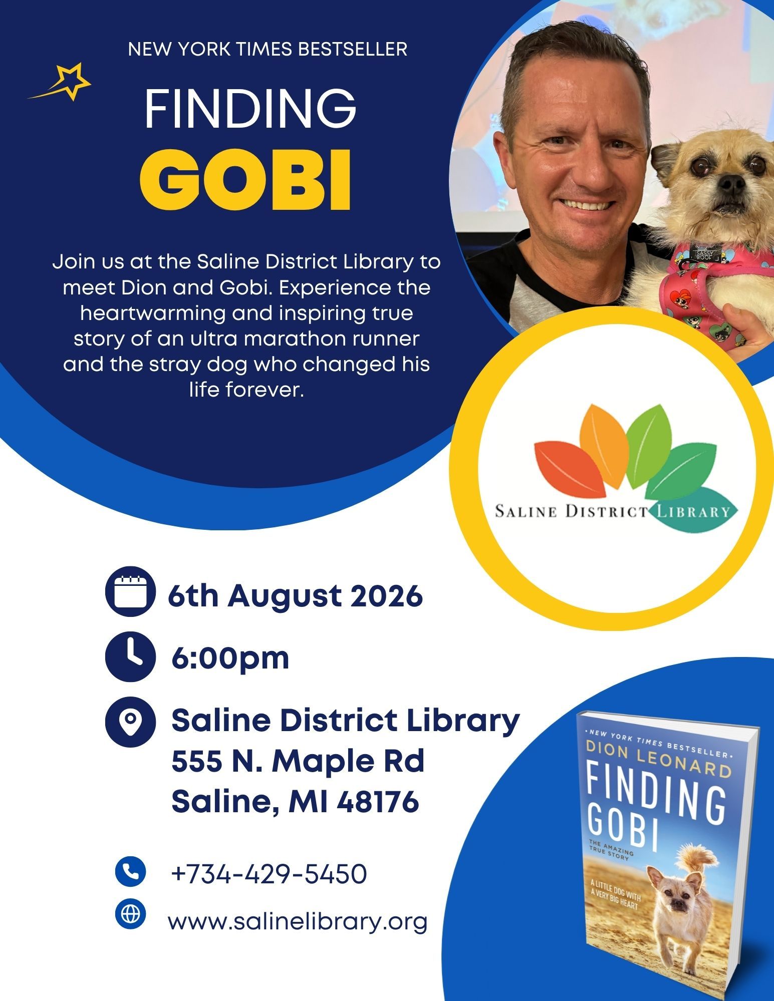 Dion Leonard, Finding Gobi, Gobi the Dog, New York Times Bestseller, Author, Speaking Event Dion Leonard, Finding Gobi, Gobi the Dog, New York Times Bestseller, Author, Speaking Event