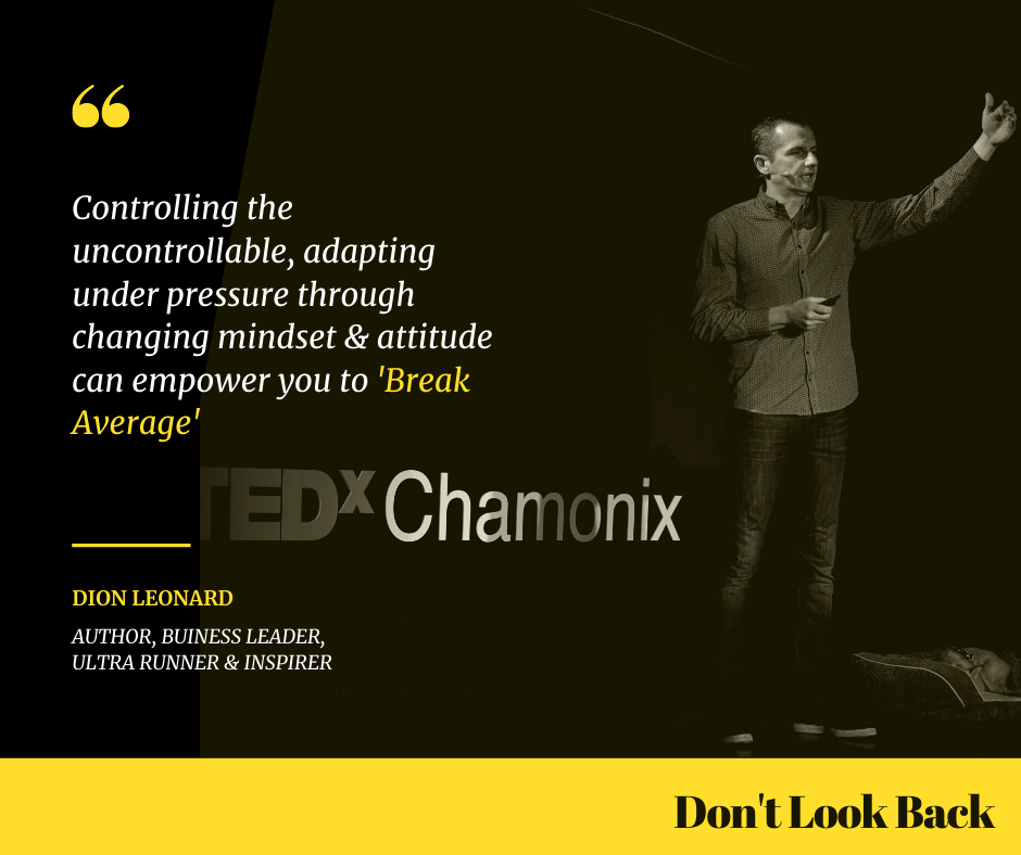 Dion Leonard Inspirational Speaker, Motivational Speaker