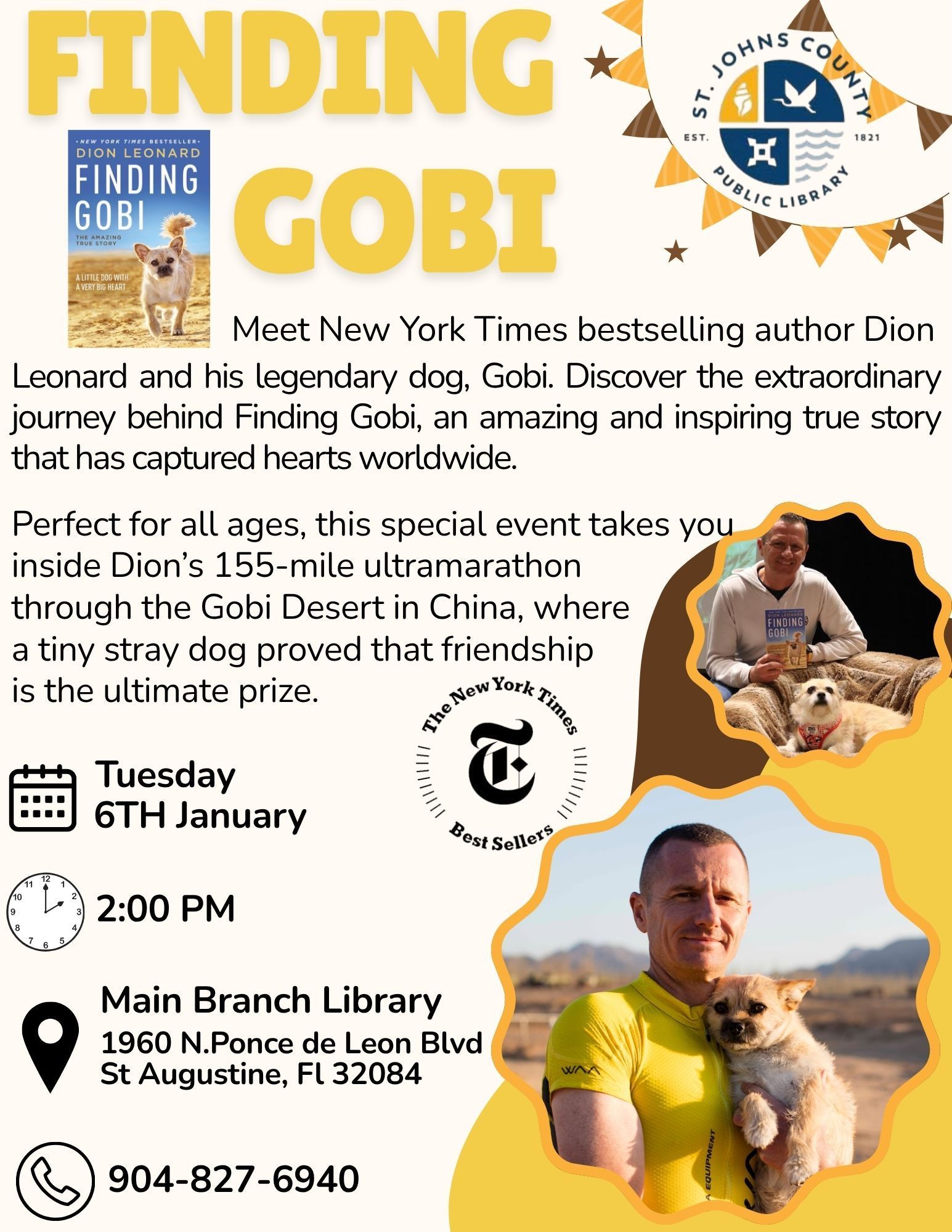 Dion Leonard, Finding Gobi, Gobi the Dog, New York Times Bestseller, Author, Speaking Event Dion Leonard, Finding Gobi, Gobi the Dog, New York Times Bestseller, Author, Speaking Event
