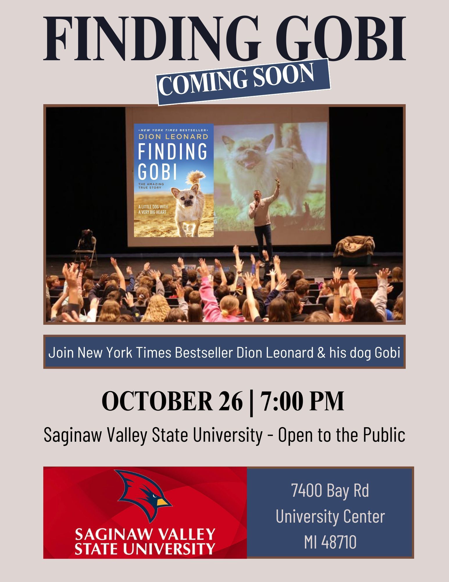 Dion Leonard, Finding Gobi, Gobi the Dog, New York Times Bestseller, Author, Speaking Event Dion Leonard, Finding Gobi, Gobi the Dog, New York Times Bestseller, Author, Speaking Event