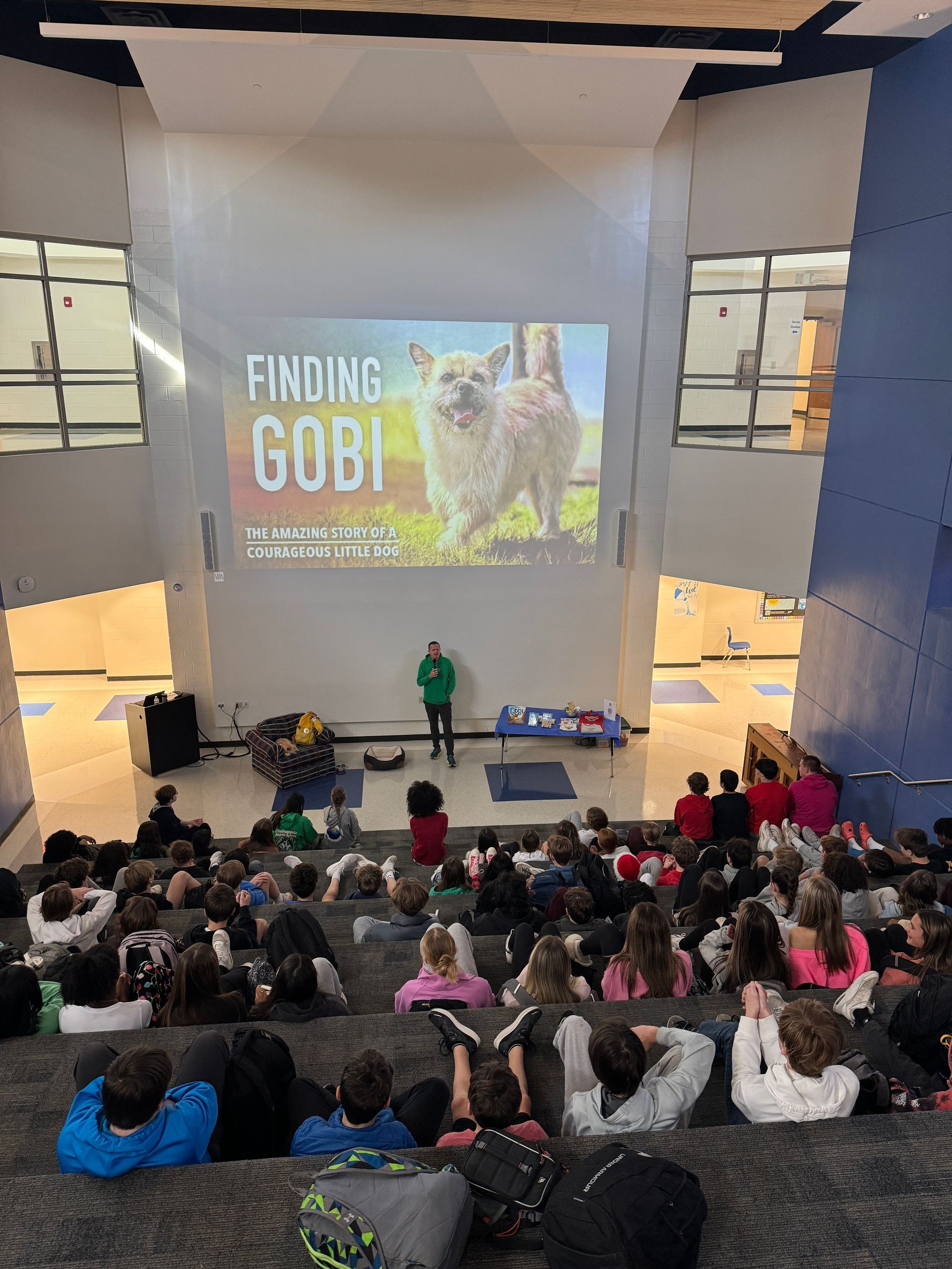 Author Visit, Author School Visit, School Author Visit, Dion Leonard, Finding Gobi
