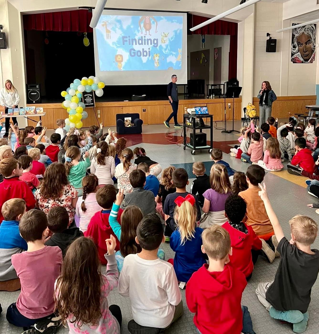 Author Visit, Author School Visit, School Author Visit, Dion Leonard, Finding Gobi