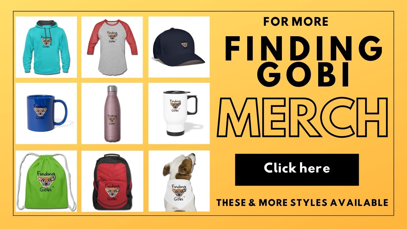 Finding Gobi Merchandise