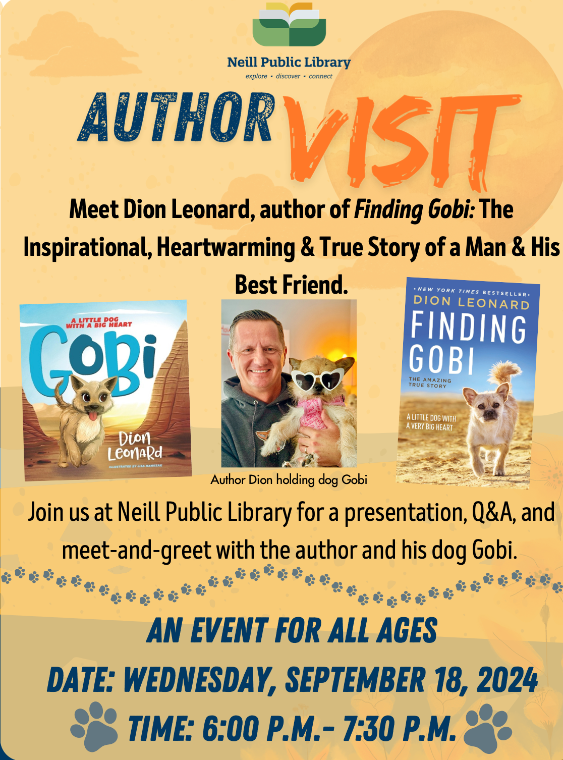 Dion Leonard, Finding Gobi, Author Event, Library Speaker, School Author Visit, Ultra Marathon Runner, Gobi dog Dion Leonard, Finding Gobi, Author Event, Library Speaker, School Author Visit, Ultra Marathon Runner, Gobi dog