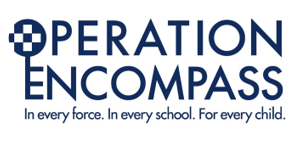 Logo for Operation Encompass, with a key icon and the text 