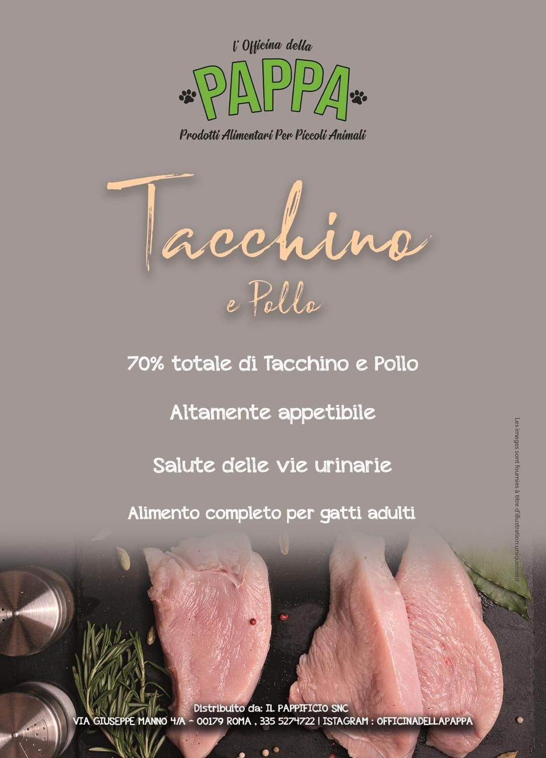 Etichetta per cibo per gatti: marca 