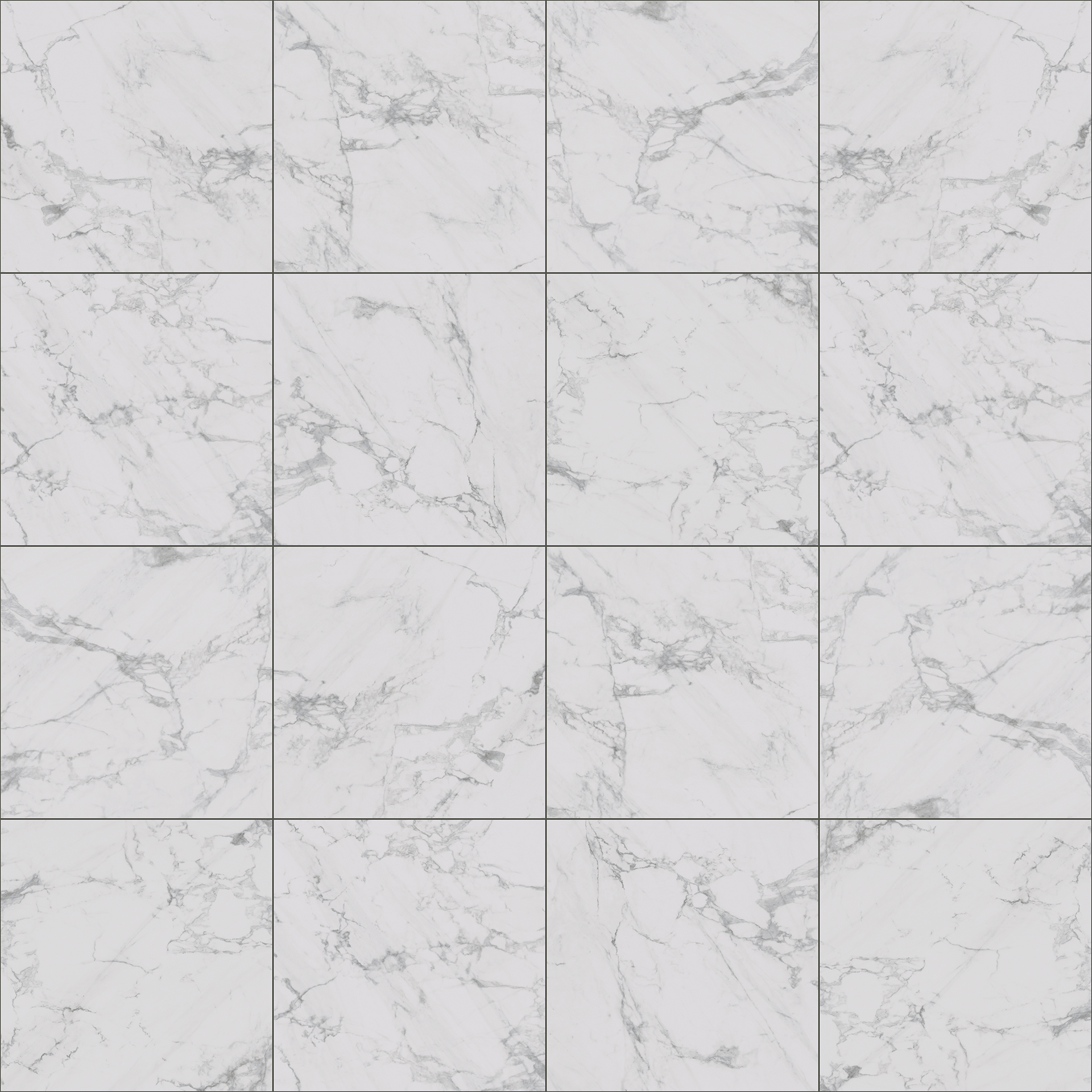 Light gray marble tile pattern with subtle white veining and grout lines