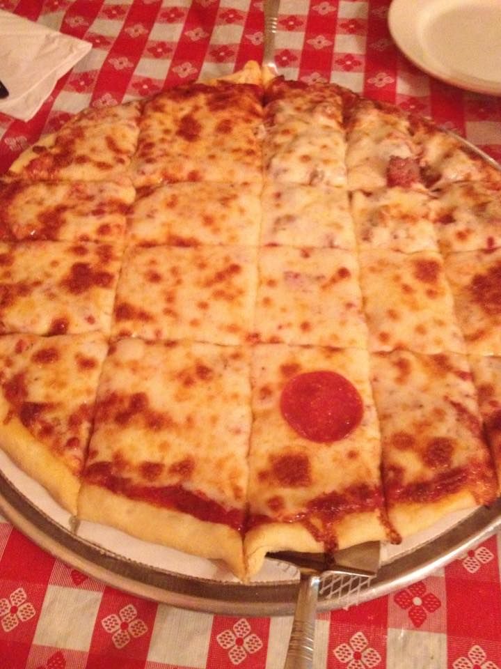 Squared Cut Pizza