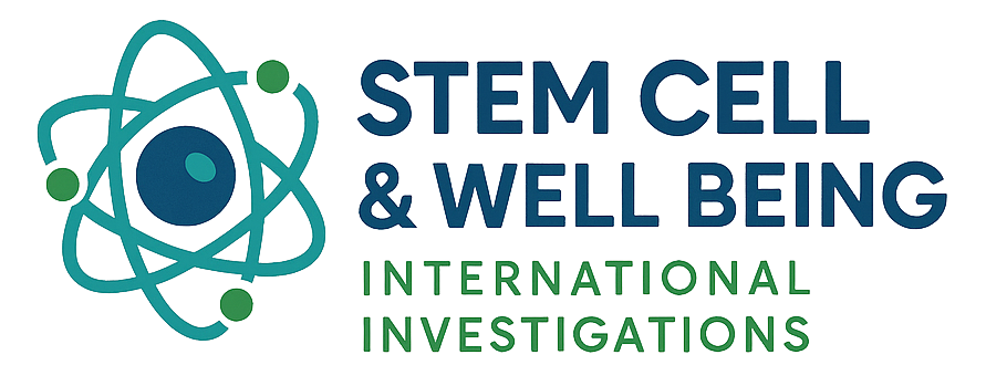 Logo: Atom icon with text 