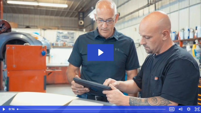Client video screenshot