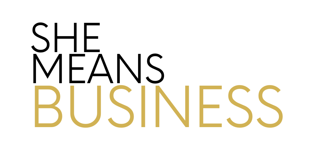 She Means Business Logo