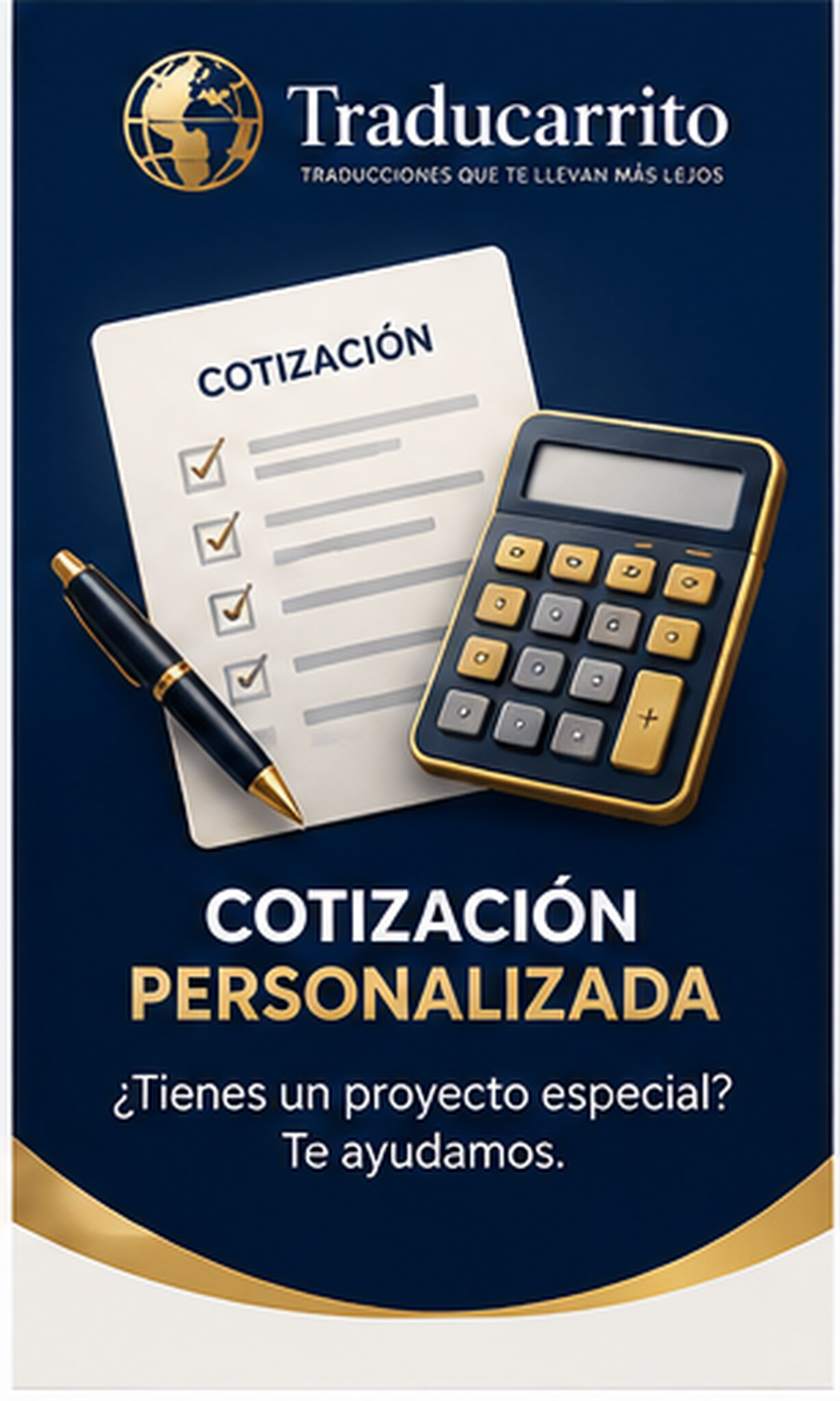 COTIZACIÓN PERSONALIZADA