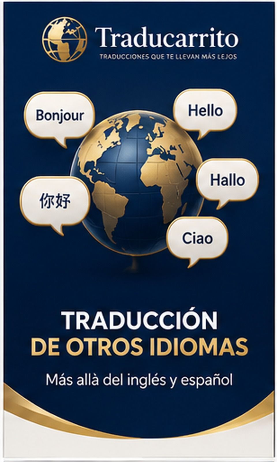 TRADUCCIÓN DE OTROS IDIOMAS