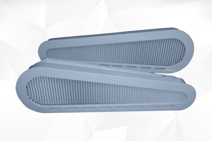 Colour matched teardrop grilles for Blackwatch 40 Colour matched teardrop grilles for Blackwatch 40