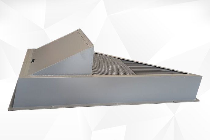 Air intake grille for the North Sea Tank Boat Indonesia Air intake grille for the North Sea Tank Boat Indonesia