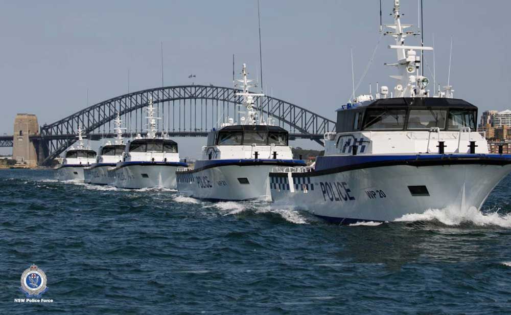 Marine Air Flow grilles and fans on NSW Police Boats built by Penguin Marine