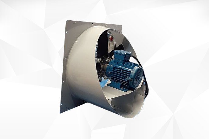 High volume fan for the North Sea Boats tank boat X18 High volume fan for the North Sea Boats tank boat X18