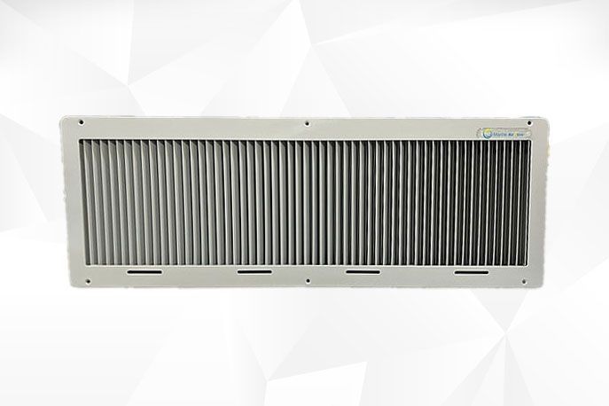 Air intake grille for the Burra NSW Fire Boat Air intake grille for the Burra NSW Fire Boat