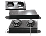 An intake grille, damper and fan and diverter combination system. 