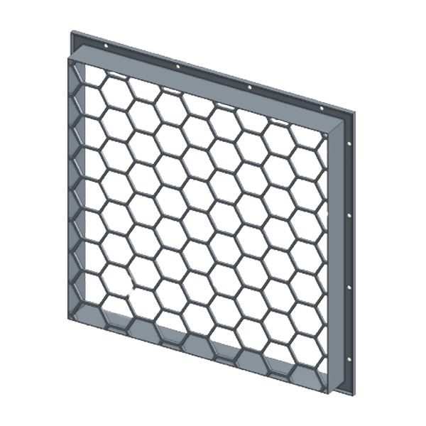 Finger guards for our dampers and fans Finger guards for our dampers and fans