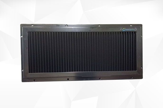 Air intake grille for the Spvitzer Marlin transfer vessel