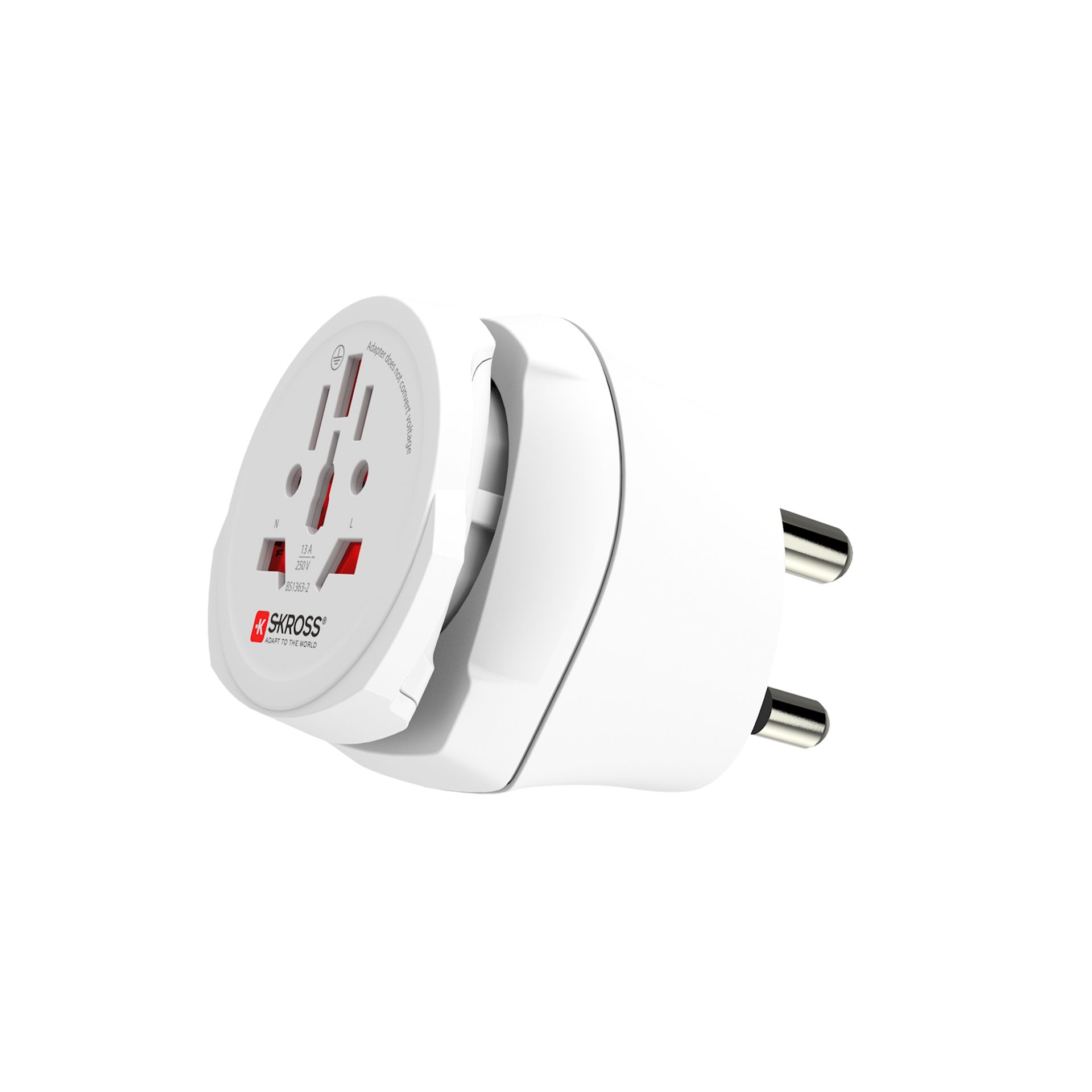 Skross Combo World to South Africa 3-Pole Travel Adapter
