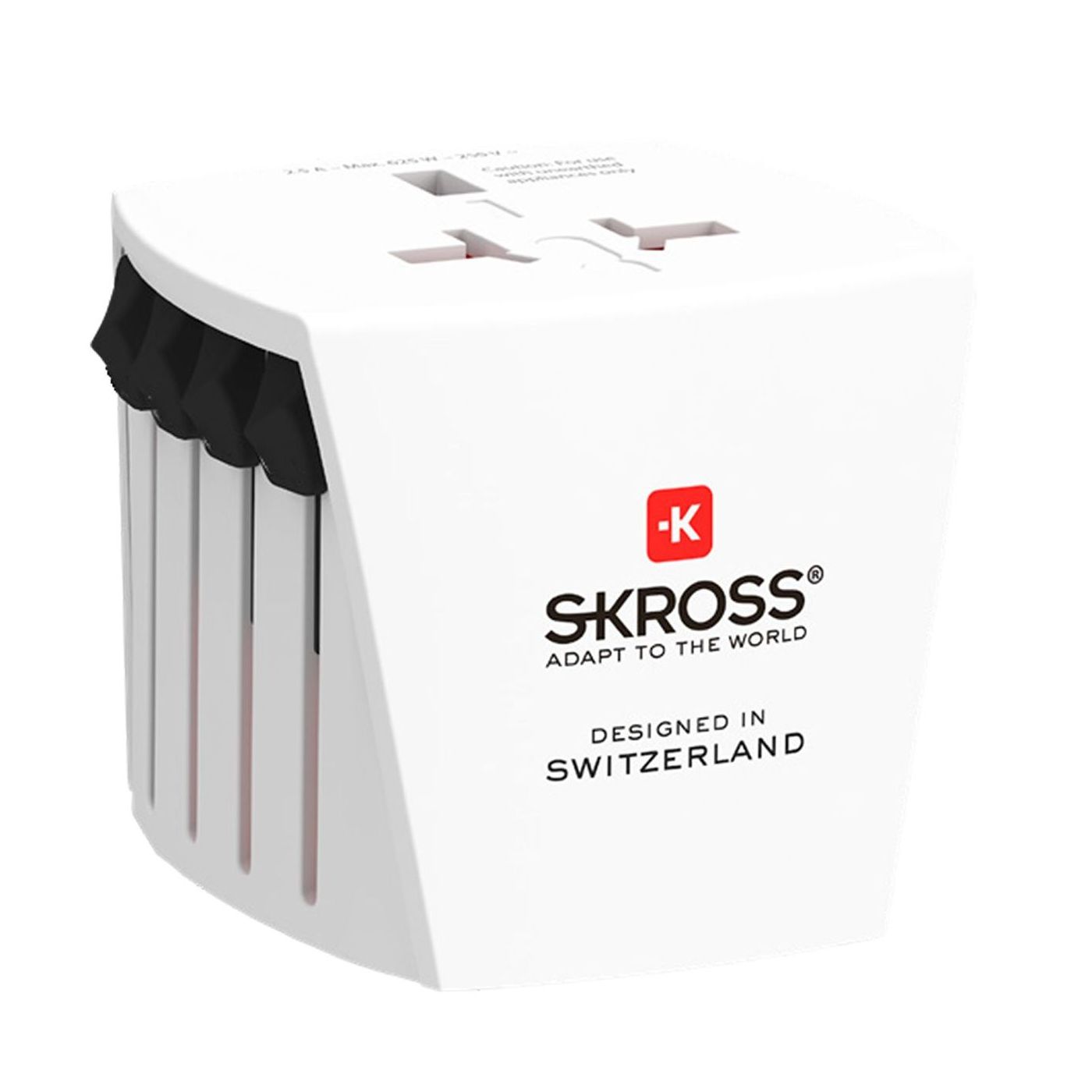 Skross MUV Micro 2-Pole unearthed Travel Adapter