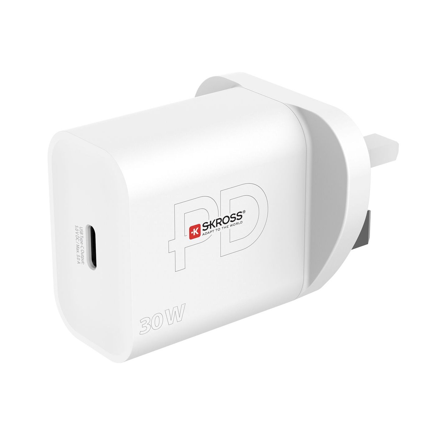 Skross power delivery USB charger UK with USB-C