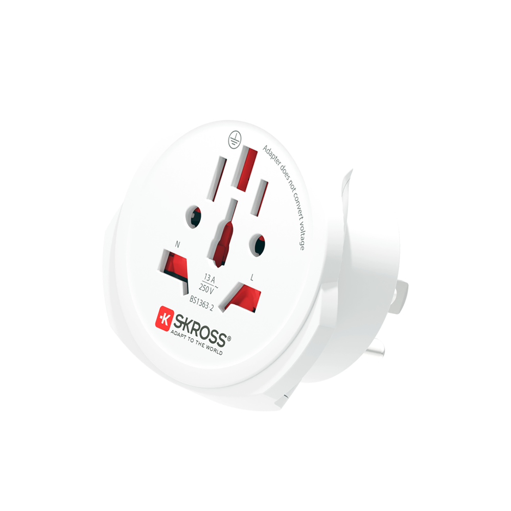 Skross World to USA 3-Pole Travel Adapter