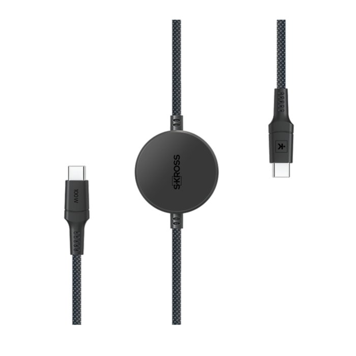 Skross USB-C to USB-C Charging Cable Front