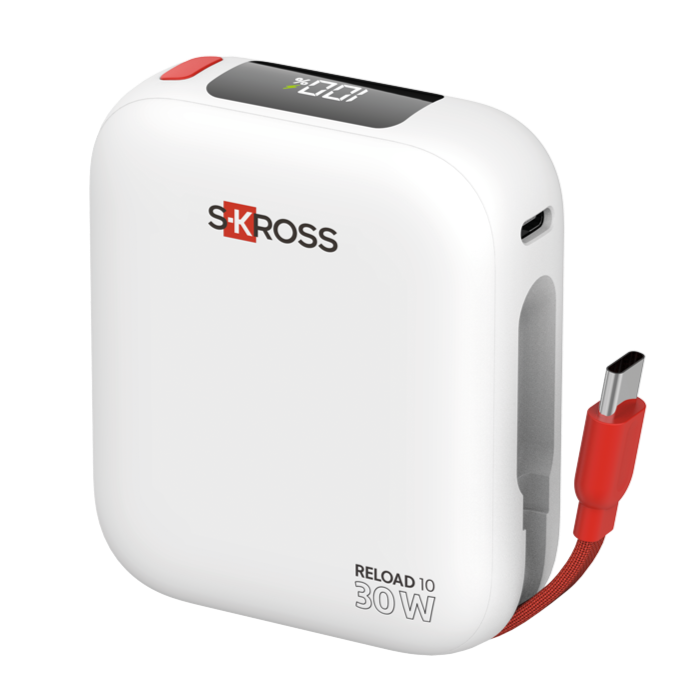Power stand with pass through charging