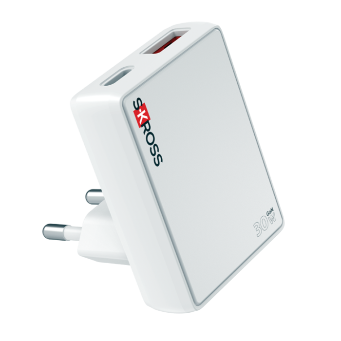 Skross USB Charger. Power Charger UK charging phone