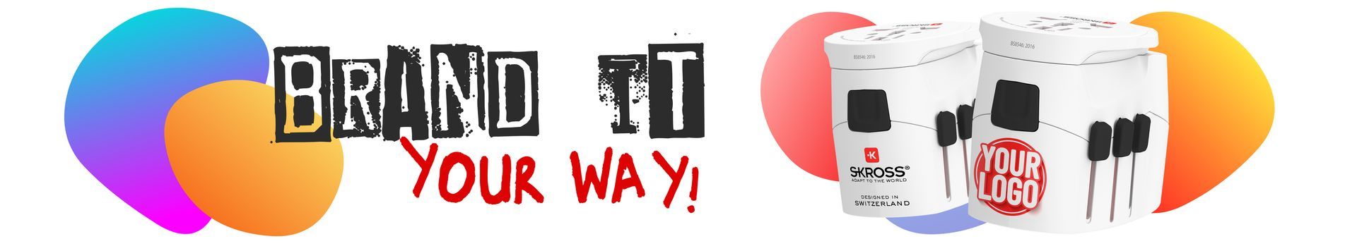 A logo for  brand it your way.