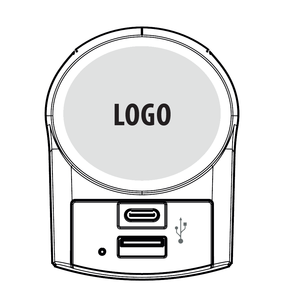 Euro USB Charger AC Promotional Print Areas SKR-0165