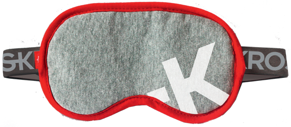 Skross Eye mask Light Grey