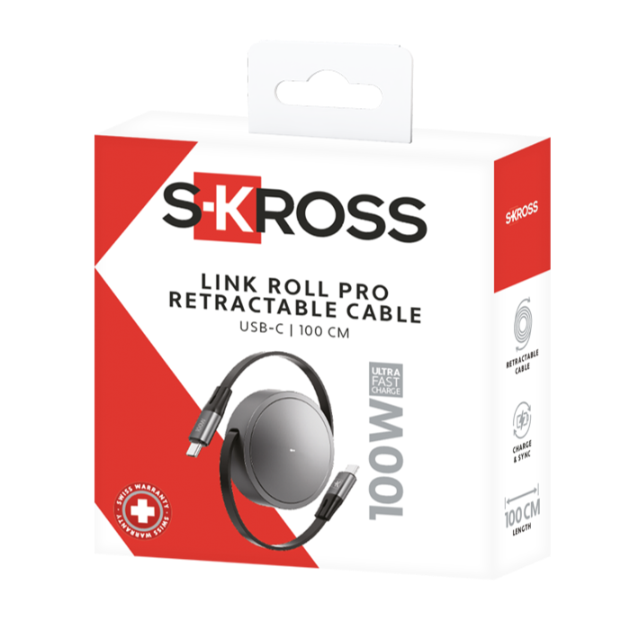 Skross USB-C to USB-C Charging Cable Packaging