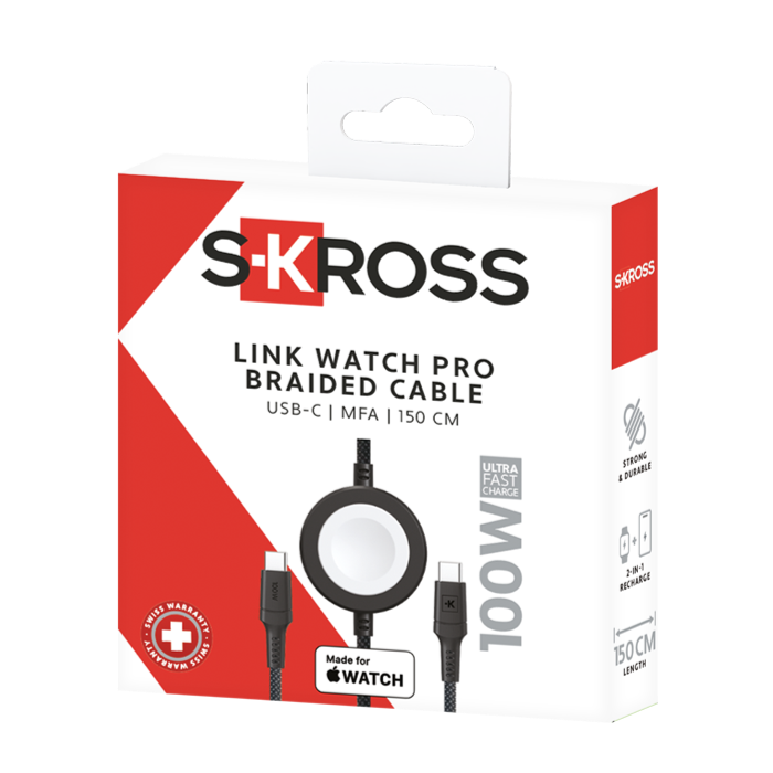 Skross USB-C to USB-C Charging Cable Packaging