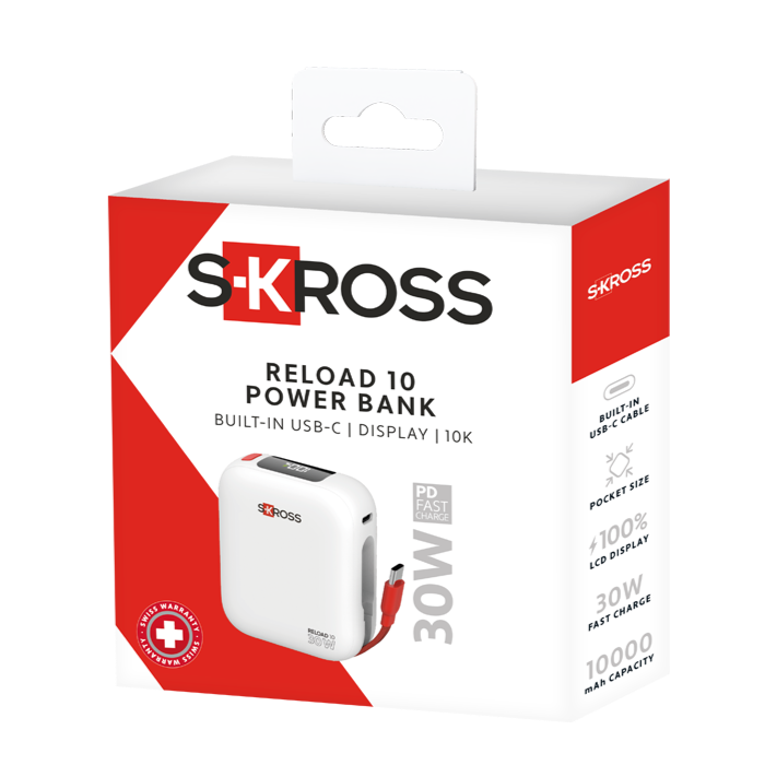 Skross power stand retail packaging