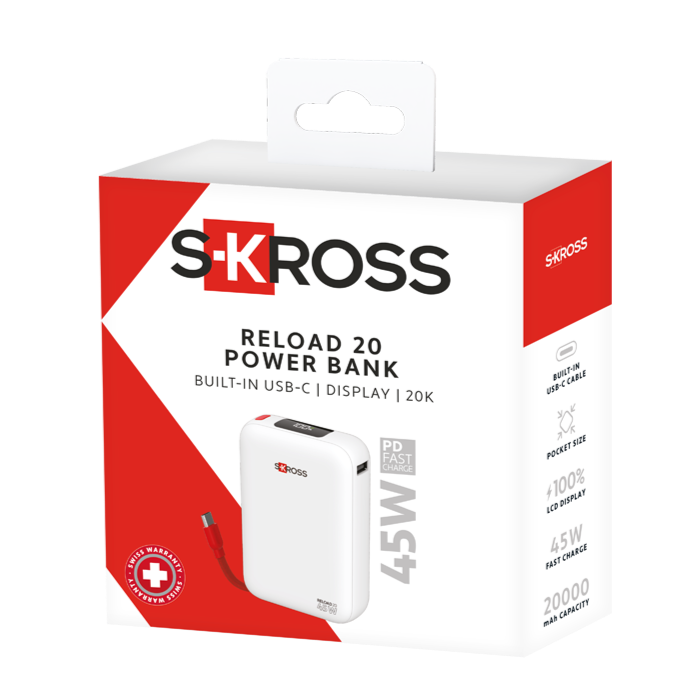 Skross power stand retail packaging