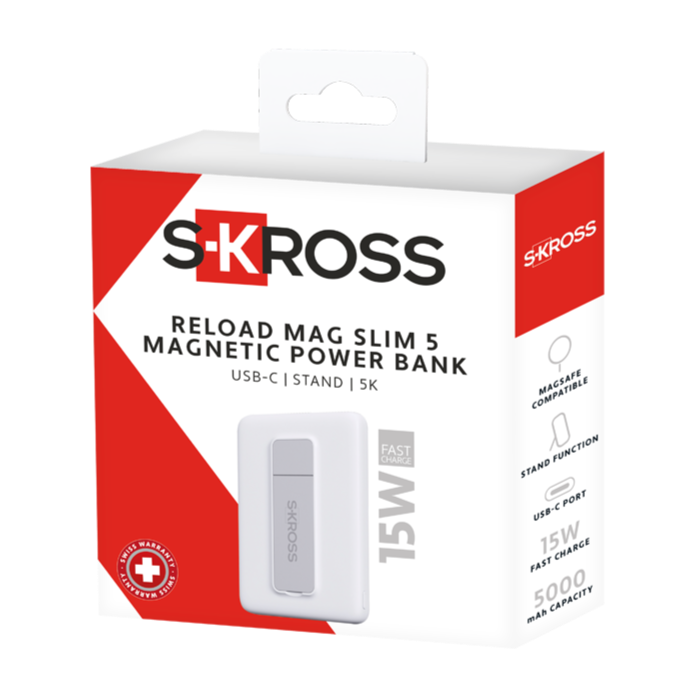 Skross power stand retail packaging