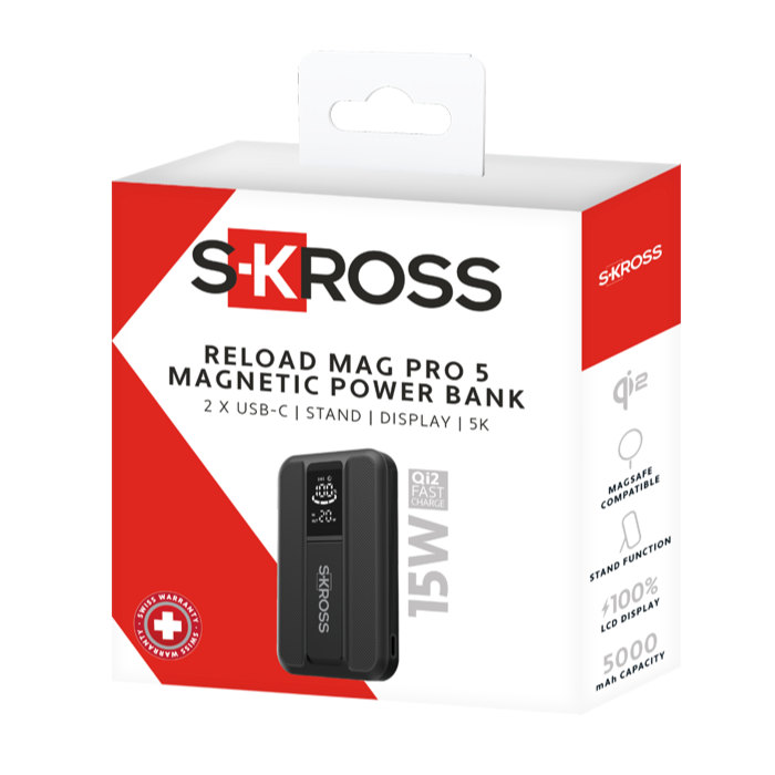 Skross power stand retail packaging