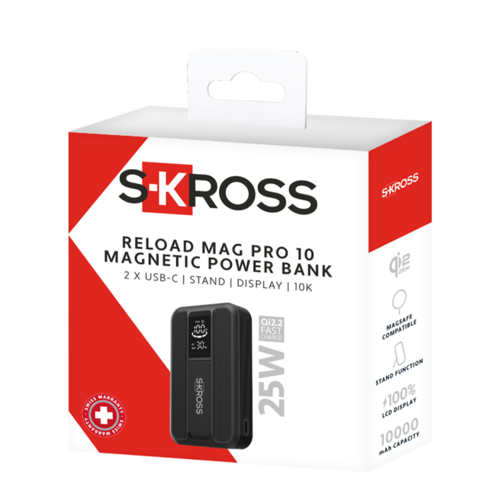 Skross power stand retail packaging