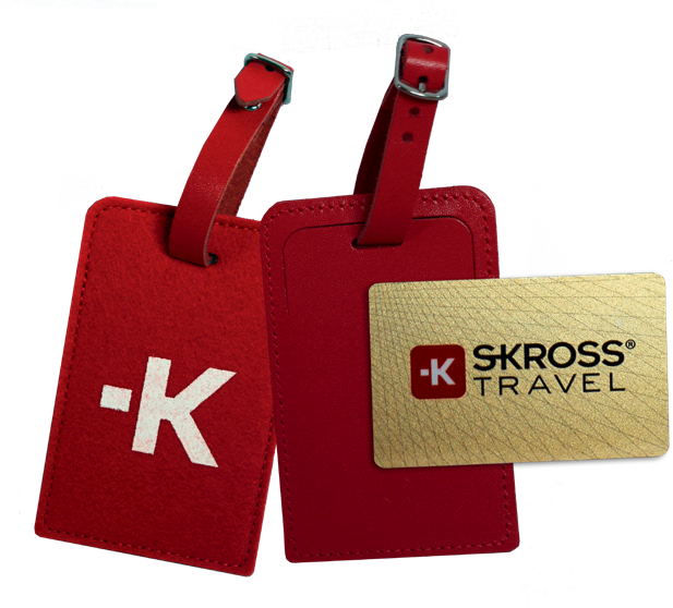 Skross Luggage Tag Red